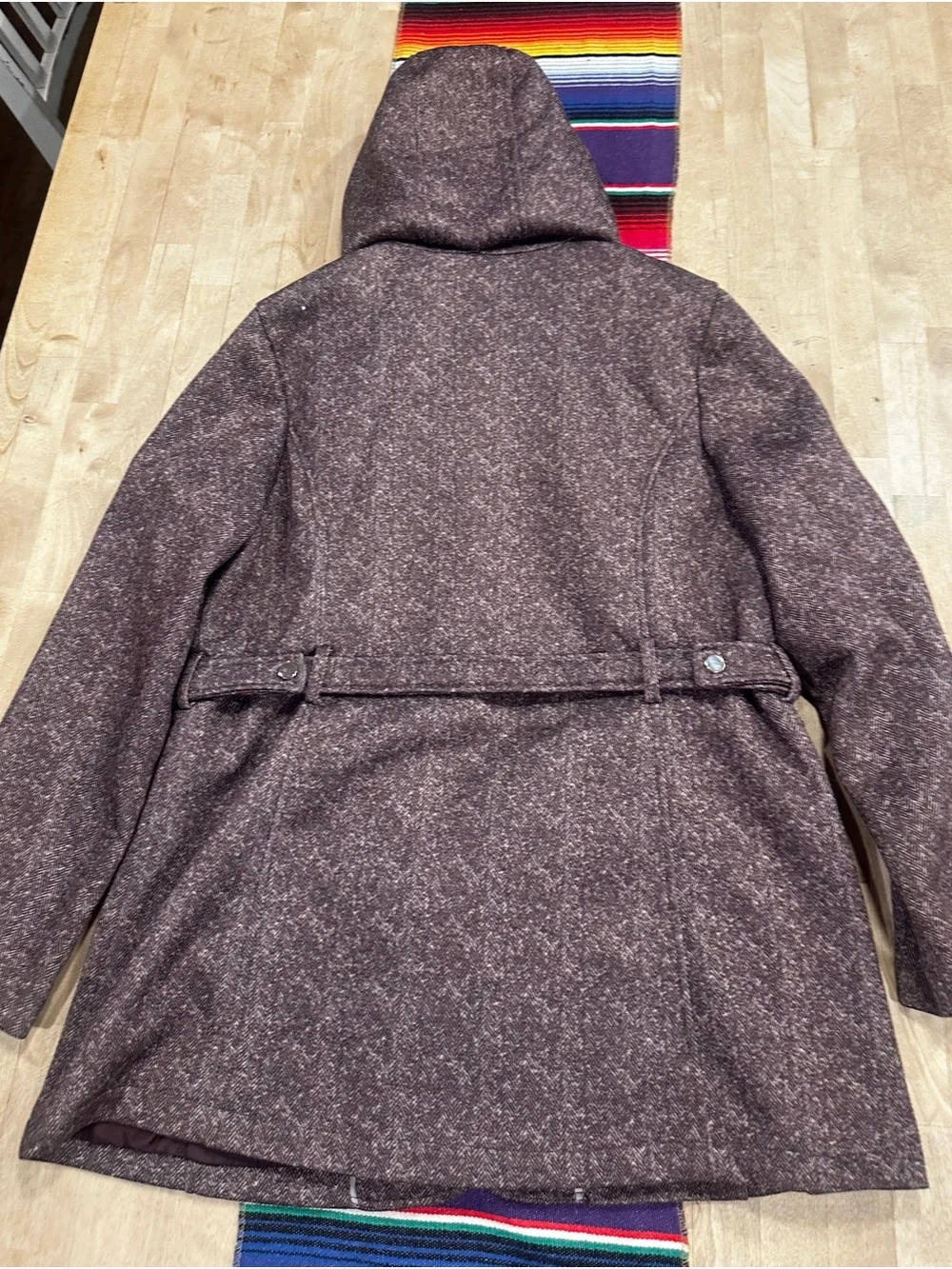 Details purple hooded